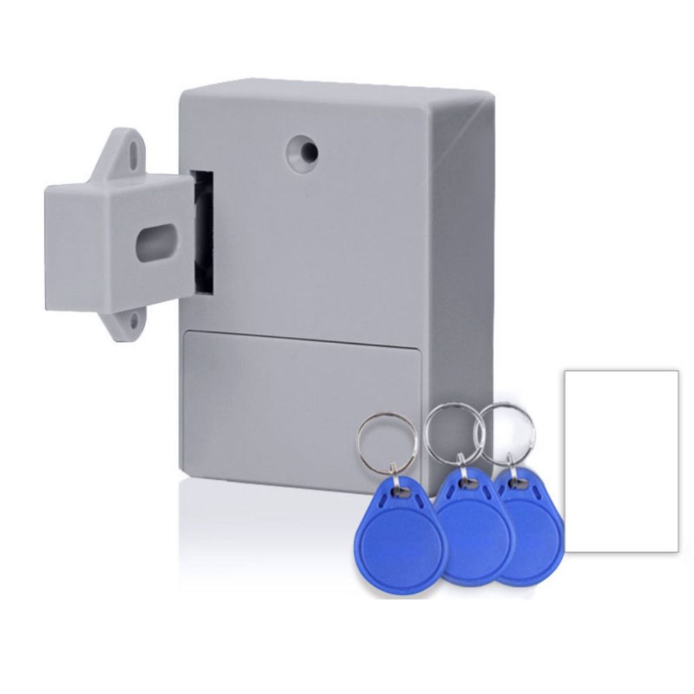RFID IC-карта Сенсор Умный замок Электронный бесключевой замок для ящика Невидимый сенсорный замок Шкаф