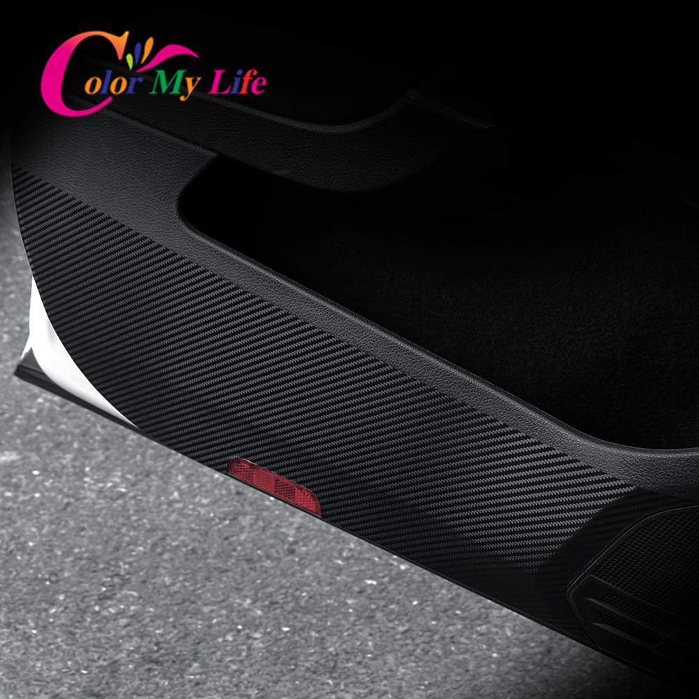 Цвет My Life Lmitation, внутренняя панель двери из углеродного волокна, защитная наклейка для Volkswagen VW Golf 7 7,5 MK7 MK7.5