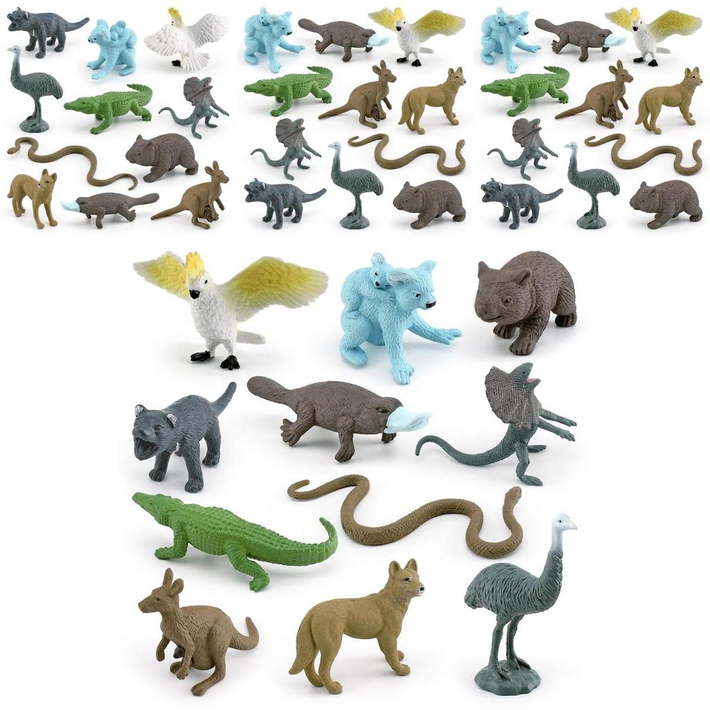 Australian Wildlife Pvc Platypus Platypus Koala Model Collection With Realistic Animal Figures For Nature Enthusiasts