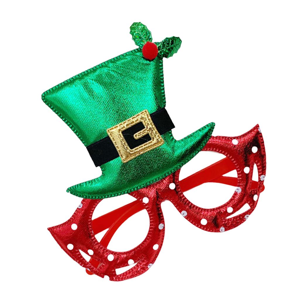 Christmas Glasses New Year Glasses Cartoon Christmas Party Decorations Christmas Gift Unique Take Photo Props