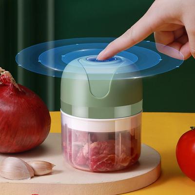 Электрический чеснокодавилка 100/250 мл USB зарядка кухонный комбайн для овощей лук мощный мотор чеснок