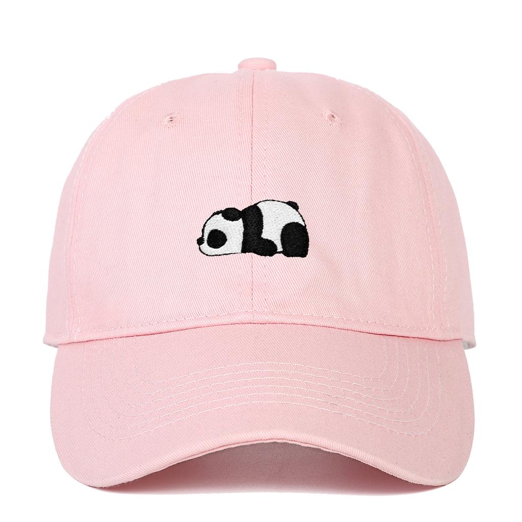 1pc Unisex Panda Embroidery Baseball Caps for Women,outdoor Sports Fishing Summer Peaked Adjustable Driver Caps for Daily Wear