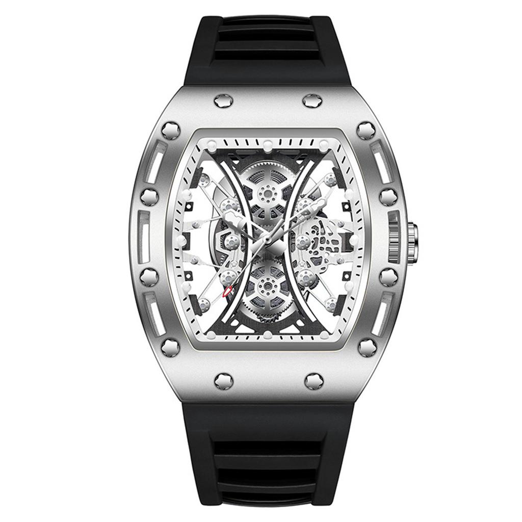 Men's Waterproof Luminous Running Alarm Clock Watch