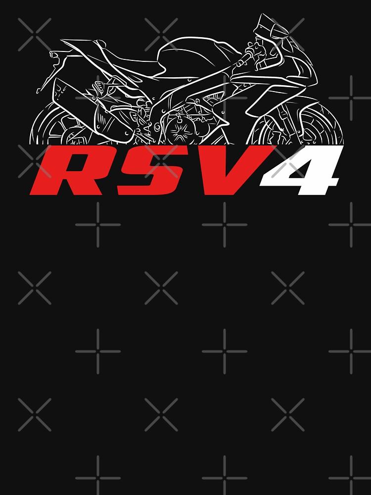 Aprilia Motorcycle RSV4 2019-2020, biker Classic Unisex T-Shirt