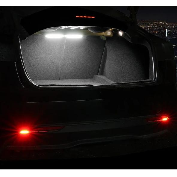 Светодиодные фонари багажника для Tesla Model 3/3+ Highland 2024 Замена заднего фонаря багажника Белый фонарь багажника Аксессуары