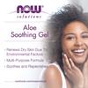 Now Foods Aloe Soothing Gel, After Sun Relief, 8 Fl Oz (237 Ml)