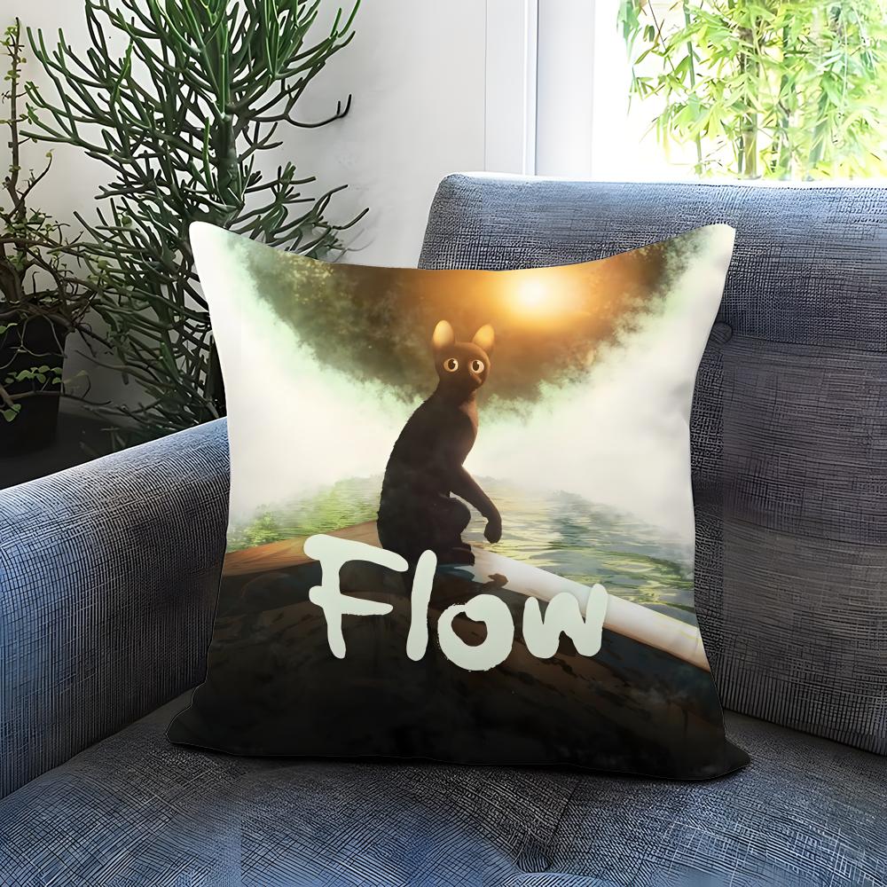 POPULAR F-FFflowwws Cushion Cover Comfortable Reversible Pillow Cover Ideal for Car Sofa Bedroom & Beyond