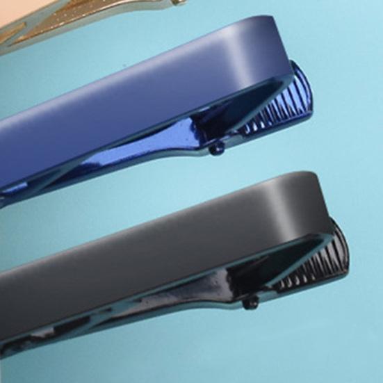 Зажим для галстука Гладкая поверхность Медь Мужской Деловой Зажим для галстука Съемный Универсальный Свадьбы Деловые наряды Наряд с галстуком-бабочкой Аксессуар