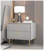 Light Luxury Bedside Table Simple Modern Wooden Chest Of Drawers Italian Nightstand Bedroom Furniture Storage Bedside Cabinet