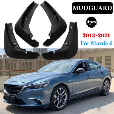 4 шт. автомобильные брызговики для Mazda 6 (ГДж) Atenza 2013-2017 2018 Брызговики Брызговики Брызговики