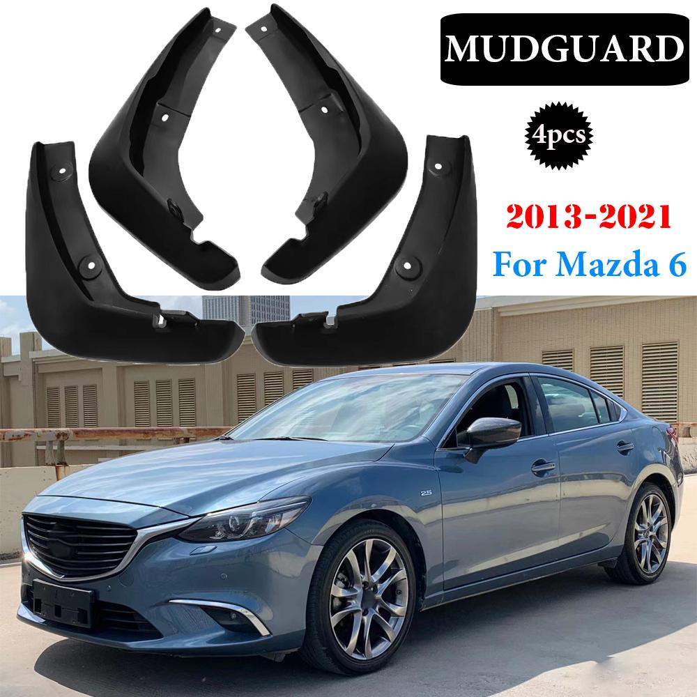 4 шт. автомобильные брызговики для Mazda 6 (ГДж) Atenza 2013-2017 2018 Брызговики Брызговики Брызговики