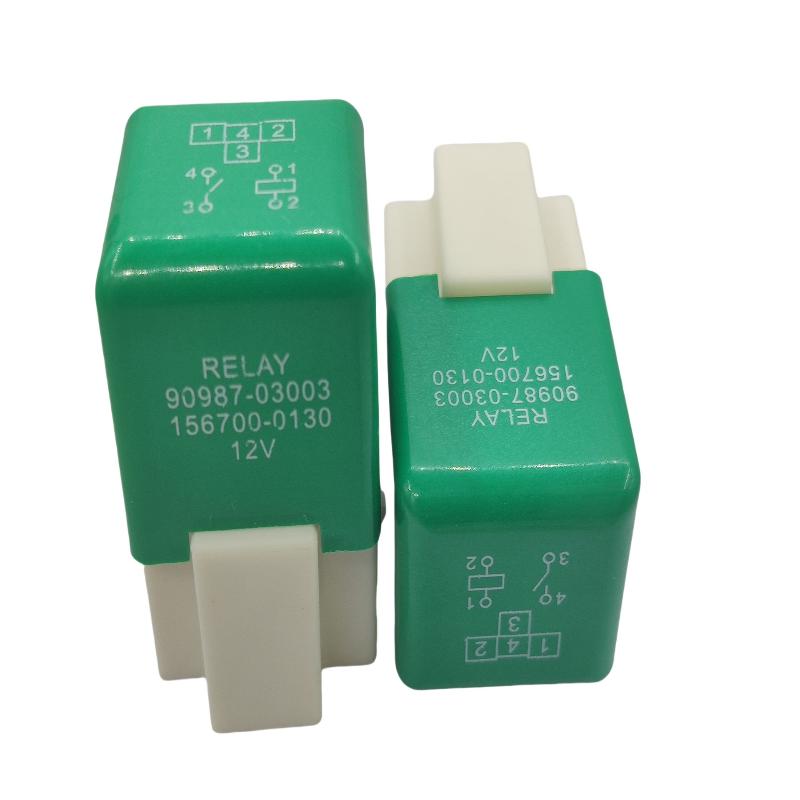 Automotive Cooling Fan Relay for 90987-03003 156700-0130 Reliable Replacement Part Ideal for Vehicle Engine Maintenance