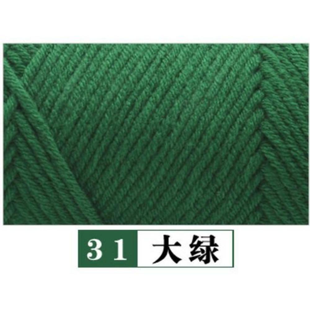 100 г Пряжа Pure Colour Lover Мягкая молочная хлопковая пряжа Шерстяная пряжа 8 сложений Нить для вязания шарфа Шерсть Ручная работа DIY Шарфы Подарок