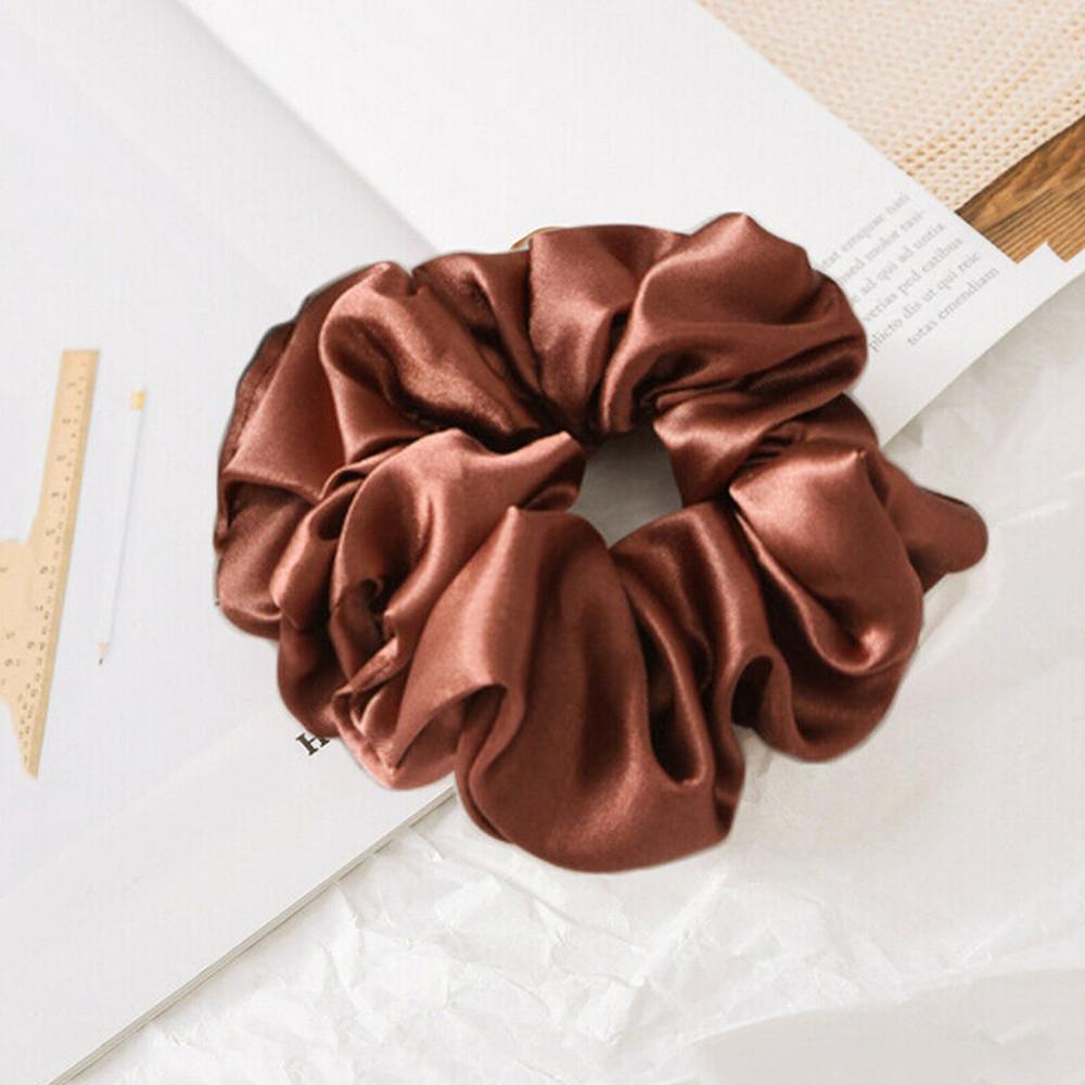 Женские аксессуары для волос Повязка на голову Держатель для хвоста Эластичные резинки для волос Шнур для волос Атласная шелковая резинка для волос