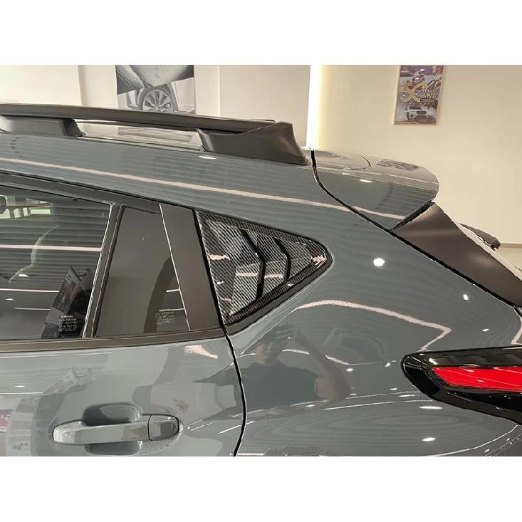 For Subaru Crosstrek Impreza 2024 Car Accessories ABS Side Door Rear View Window Spoiler Cover Trim ert Garnish Bezel