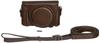 Sony Digital Camera Case Jacket Case Brown T LCJ-HWA
