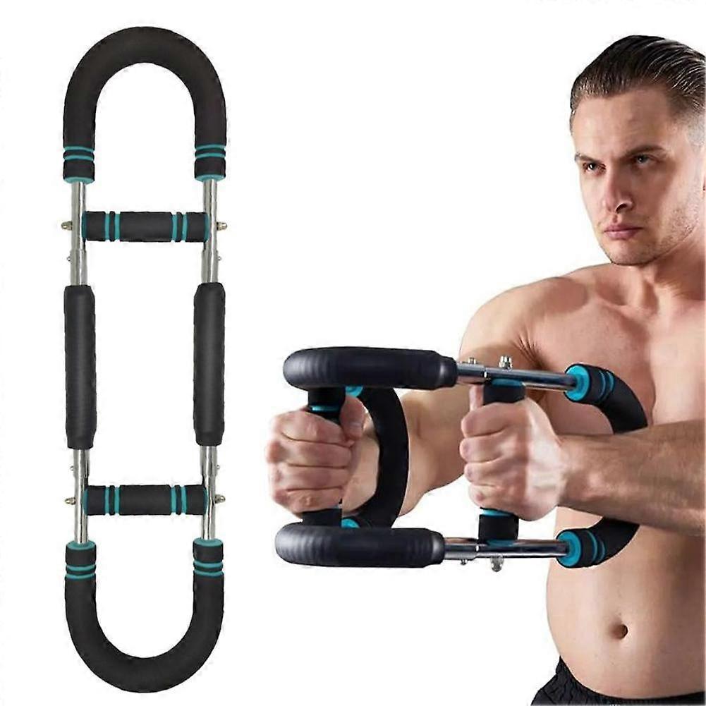 Crazyview Twister Arm Trainer,Adjustable Twister Arm Chest Exerciser,Chest Workout Equipment,Forearm Strengthener, Portable Power Twister Bar,Muscul