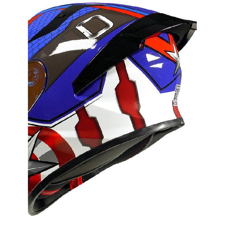 DOT Certified motorcycle helmet for all-season riding for men and women virtue Full-face motorcycle helmet fba