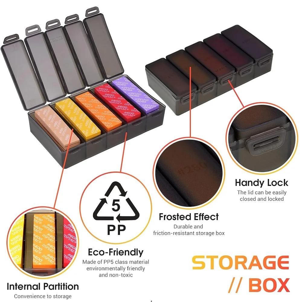 DSPIAE Sanding Sponge Set for Gundam GK Military Model Combo Arc Grinding Polishing Sandpaper Making Tool Sanding Paper 30Pc