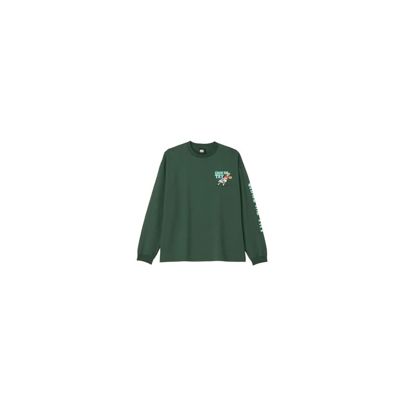 [Canterbury] Футболка с длинным рукавом L/S TEE CHASE THE TRY FG_Лесной зеленый XL