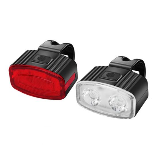 1/2 шт. Велосипедная фара задний фонарь водонепроницаемый USB перезаряжаемый универсальный MTB дорожный горный велосипед велоспорт передний свет ночная езда предупреждающий задний фонарь