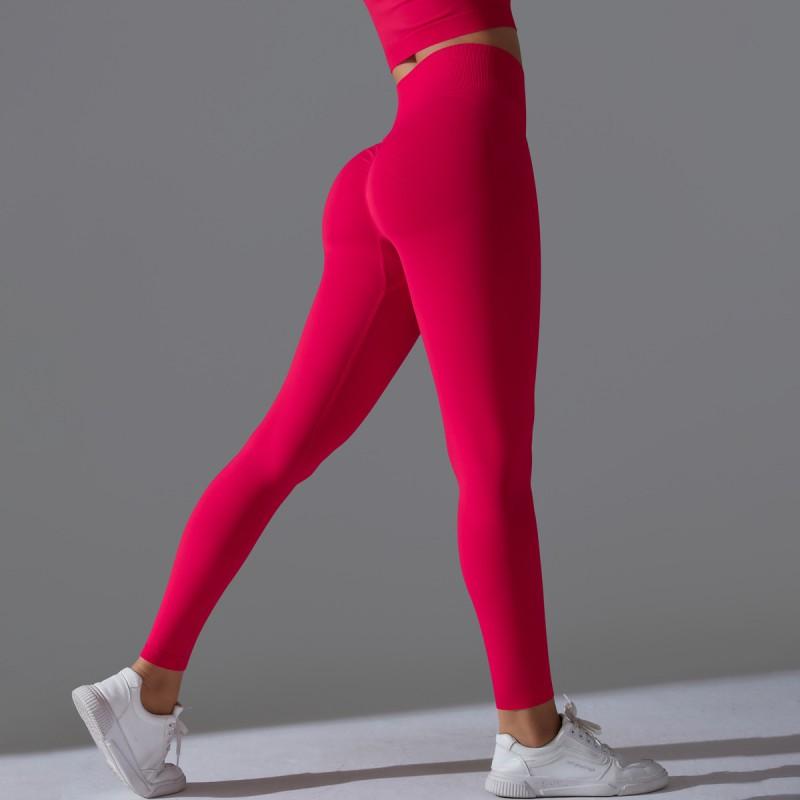High-Waisted Seamless Yoga Leggings Women Breathable Quick-Dry Compression Fit Running Gym Workout