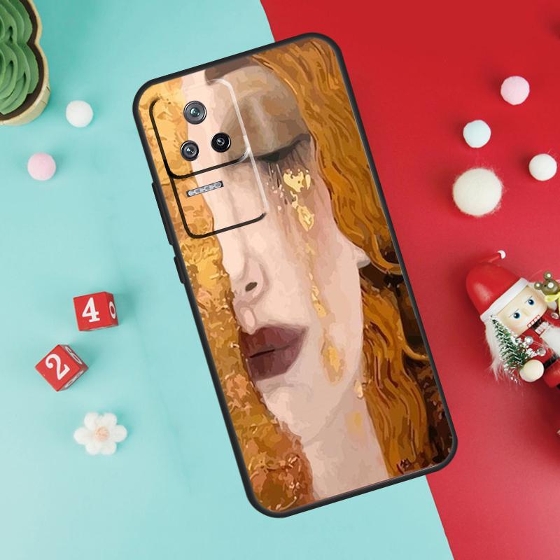 Густав Климт Абстрактная картина Чехол Для Xiaomi 13 12 Lite 11T 12T Pro 12X POCO X3 X5 F5 Pro F4 X4 GT M5s C40 F3 Задняя крышка