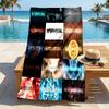 Supernatural Elements Stylish Digital Printing Beach Towel Quickdrying Absorbent Blanket For Beach Pool Gym Travel Christmas Gift C92295