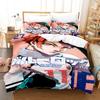 Anime Bluelock Duvet Cover Set 2-3Pcs Pillowcases For Bedroom Home Decor  Polyester Bedding Set Twin Full Queen King Size