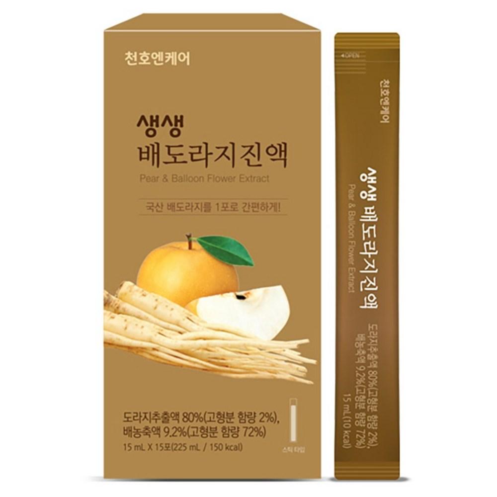 Cheonho N Care Лекарственный Корень Платикодона Свежий Корень Платикодона и Груша Свежая Груша Экстракт Корня Платикодона 15мл 15 шт