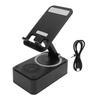 Mobile Phone Stand with Bluetooth Speaker 360 Degree Rotatable Anti Slip Cell Phone Stand with Wireless Bluetooth
