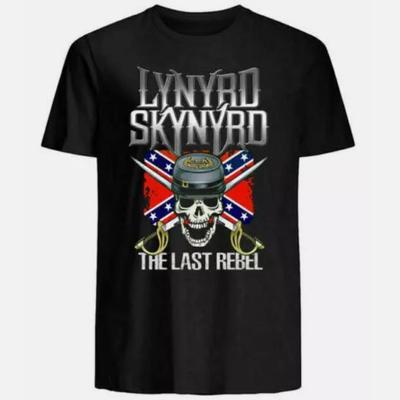 Футболка Lynyrd Skynyrd The Last Rebel Southern Rock Унисекс Унисекс Футболка