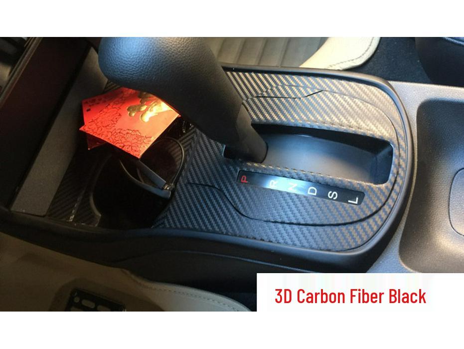 15-18 New City Greiz Center Console Carbon Fiber Gear Decoration Sticker
