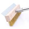 Pizza Oven Cleaning Brush Grill Cleaning Tool with Scraper for Home Kitchen and Commercial Use Long Handle Design