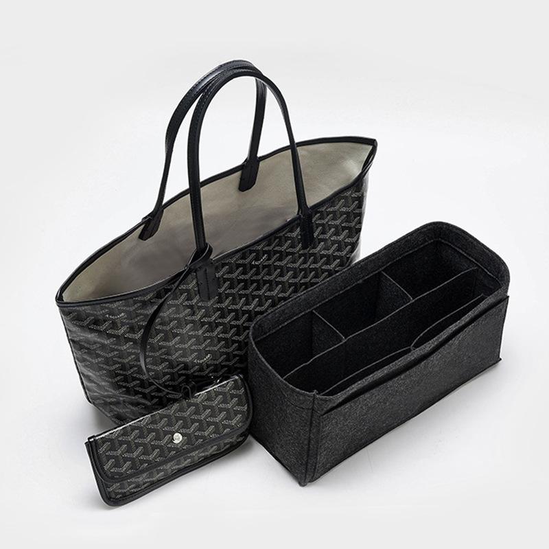 Органайзер-вставка для рюкзака Подходит для сумки Goyard Saint Leger Большой шэйпер-лайнер для тоута Внутренний разделитель-кошелек Защита для отделения ноутбука