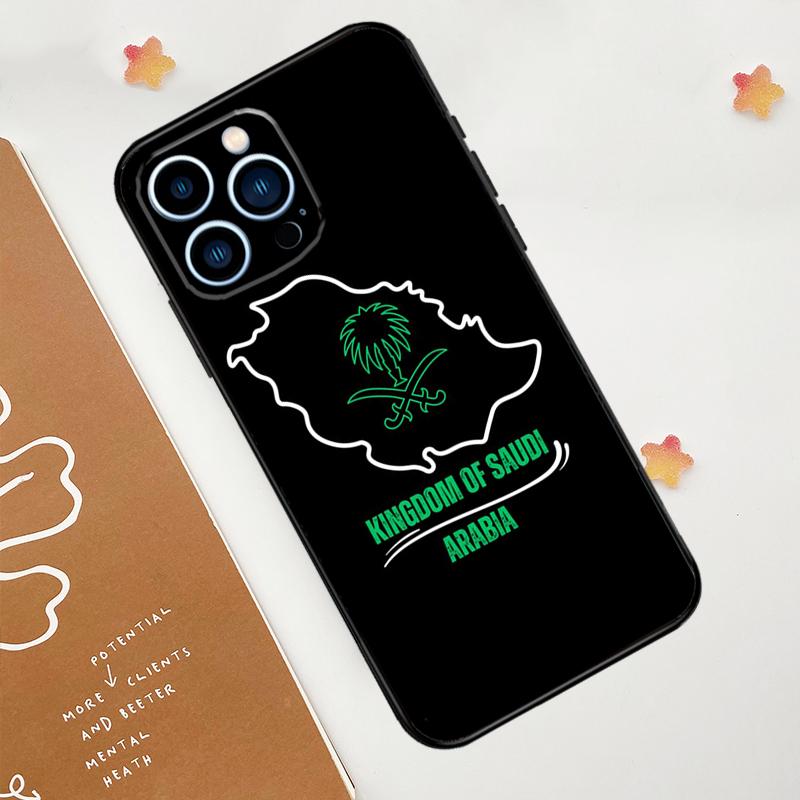 Чехол с флагом Королевства Саудовская Аравия для Apple iPhone 12 13 Mini 11 14 15 16 Pro Max Plus X XR XS Max Coque