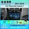 Автомобильное радио Android 14 Carplay для Chevrolet Cobalt 2 2011-2018 Мультимедийный видеоплеер WIFI+4G GPS 2Din DVD Головное устройство Стерео QLED