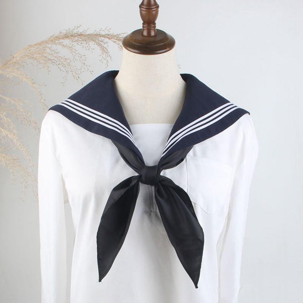 Neck Ties College Style Cravat Sailor Uniform Ties Small Bowtie Triangle Scarf JK Bow Tie