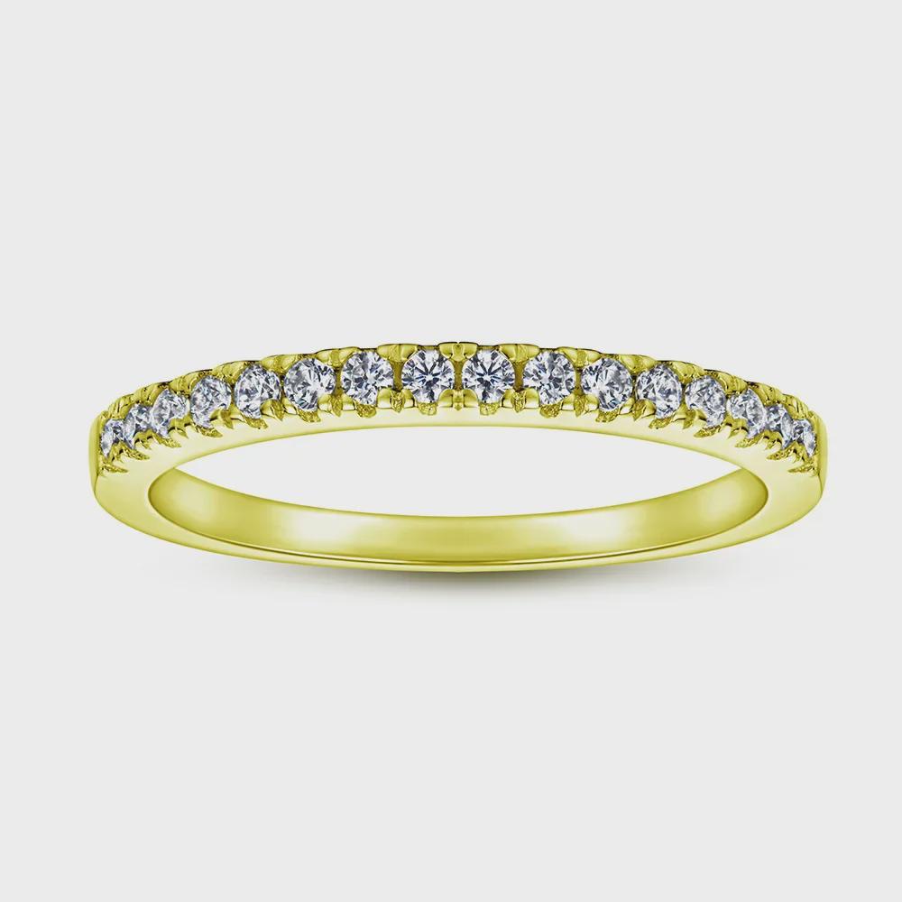 Кольцо Tonglin Korean Style для женщин с бриллиантами из серебра 925 пробы