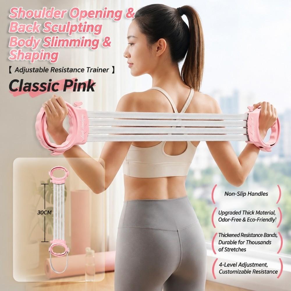 Adjustable Elastic Yoga Band 20-80 Lbs Exercise Band Female Resistance Bands Fitness Training