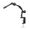 HOZAN Flexible Arm for Optical Equipment, Camera Mounting, Compact and Lightweight for Easy Portability, Clamp Mounting Prevents Desk Damage, L-803
