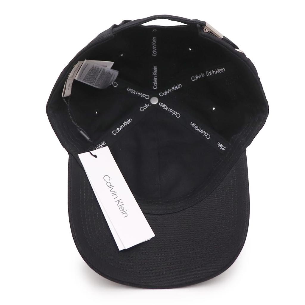 Calvin Klein Черная кепка 4D5003G с бесплатной вышивкой логотипа, унисекс, мужская, женская, (JP, Алфавит, Размер, (001)) [Использовал]
