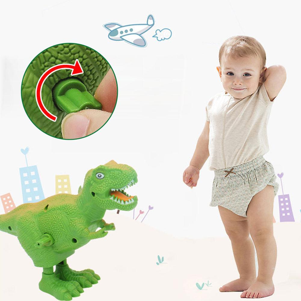 Детская заводная игрушка динозавр пружинный заводной развивающая игрушка лет Дина Бар заводная игрушка 0-3 старый M0O9