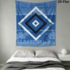 Hamburger SV Wall Hanging Printed Fabric Blanket Decorative Tapestries for Bedroom Living Room Home Decor