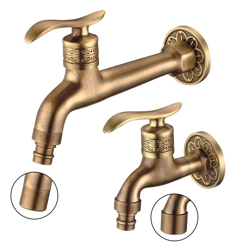 Садовые краны античная бронза терраса стиральная машина двойного назначения кран швабра кран для бассейна EL7772-1