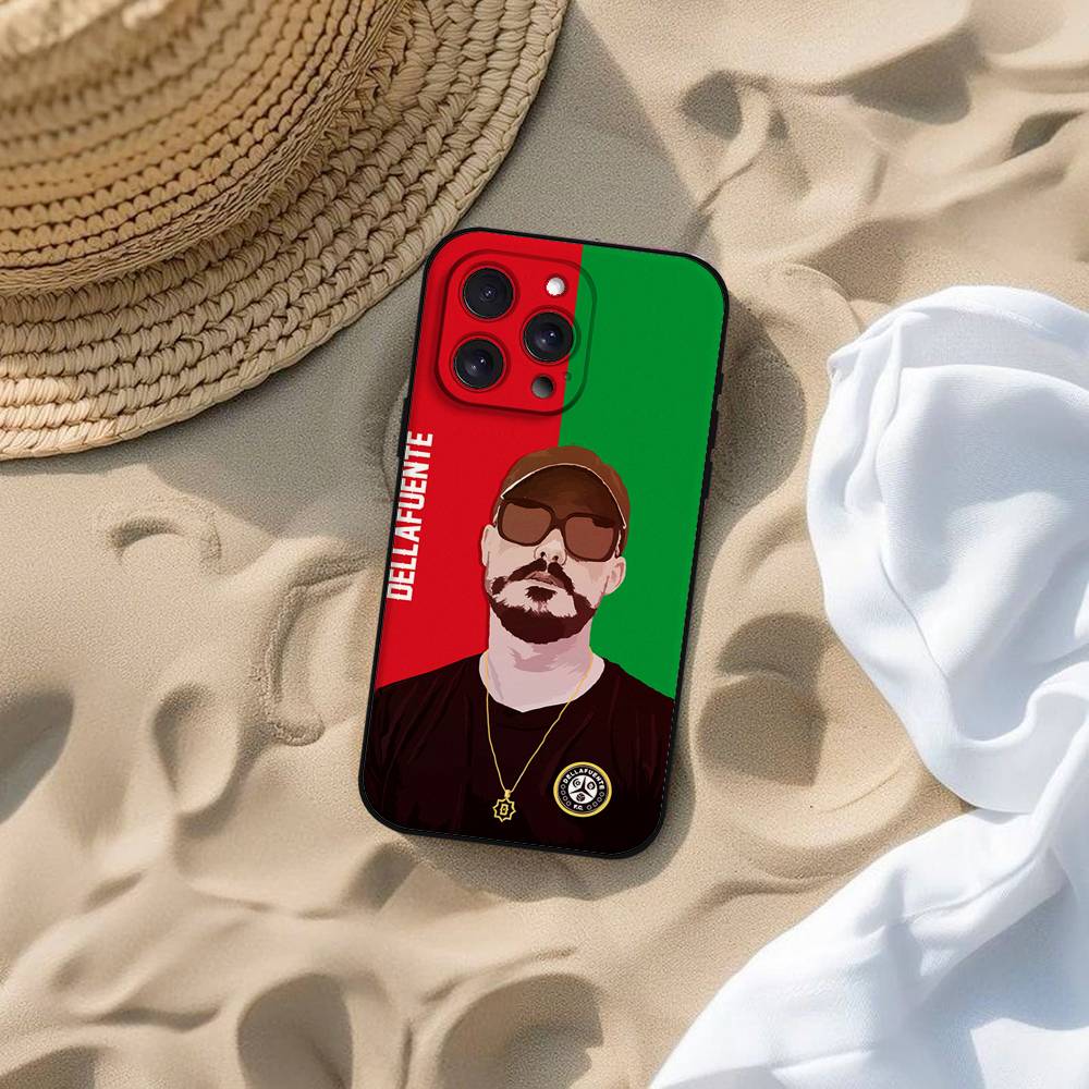 Чехол для телефона Dellafuente F C Для IPhone 17 16 15 14 13 12 11 PRO MAX PLUS Mini Мягкий ТПУ, приятный для кожи Чехол