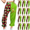 Women's Casual Fashion Christmas Printed Casual Sweatpants Elastic Waist Drawstring Pants