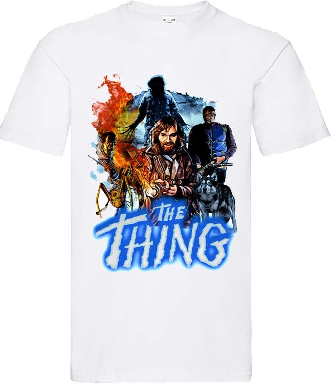 film movie sci fi retro birthday horror halloween t shirt for the thing fans