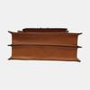 [Pre-Owned] Patricia Visetos Monogram Leather Accordion Tote Crossbody Shoulder Bag - Good #CWSUFY