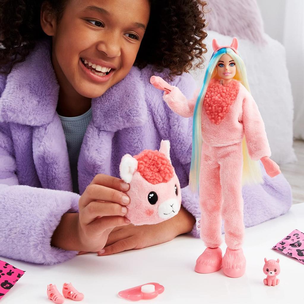 barbie Милая кукла Барби-Лама Кигуруми возрастом 10 лет и 10 лет HJL60 Up! [Кукла-наряд] [Кукла и аксессуары] [3 up]